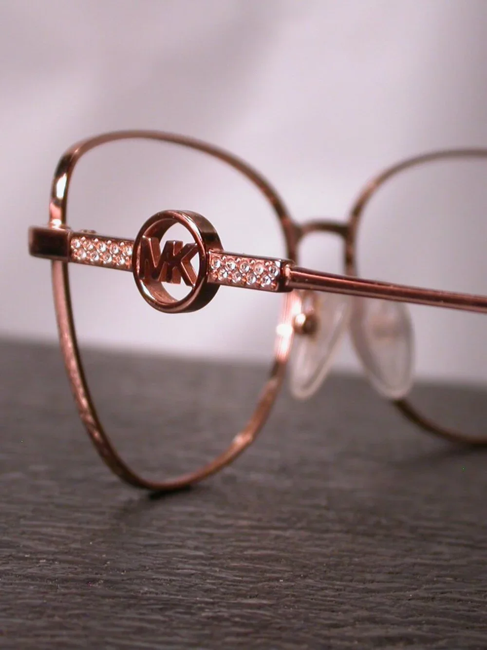 Michael Kors Florence Clear and Gold Eyeglasses Frames